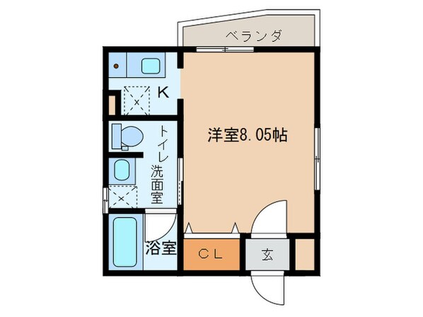 インサイトプラス山科駅西の物件間取画像